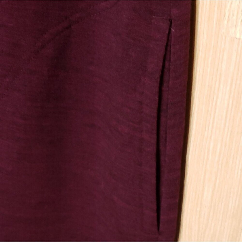 32 Degrees Cool Womens Purple Sleeveless Sweatshirt Dress Large - Picture 3 of 6